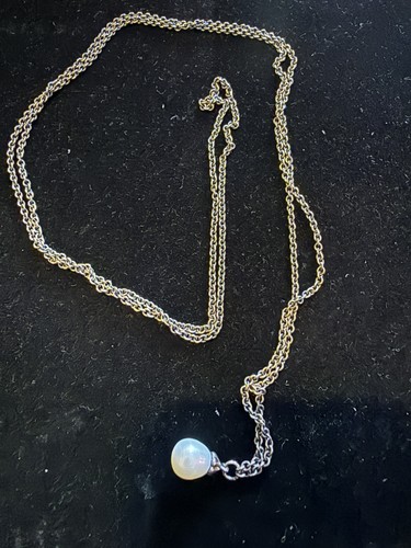 Collana fantasia perle bianche